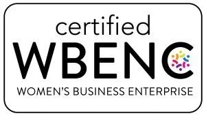 I'm Certified Woman Owned Business by WBENC! 