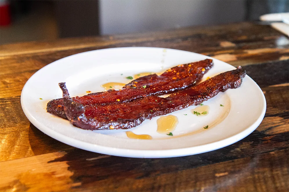 Millionaire’s Bacon at Kitchen Story in San Francisco, CA.