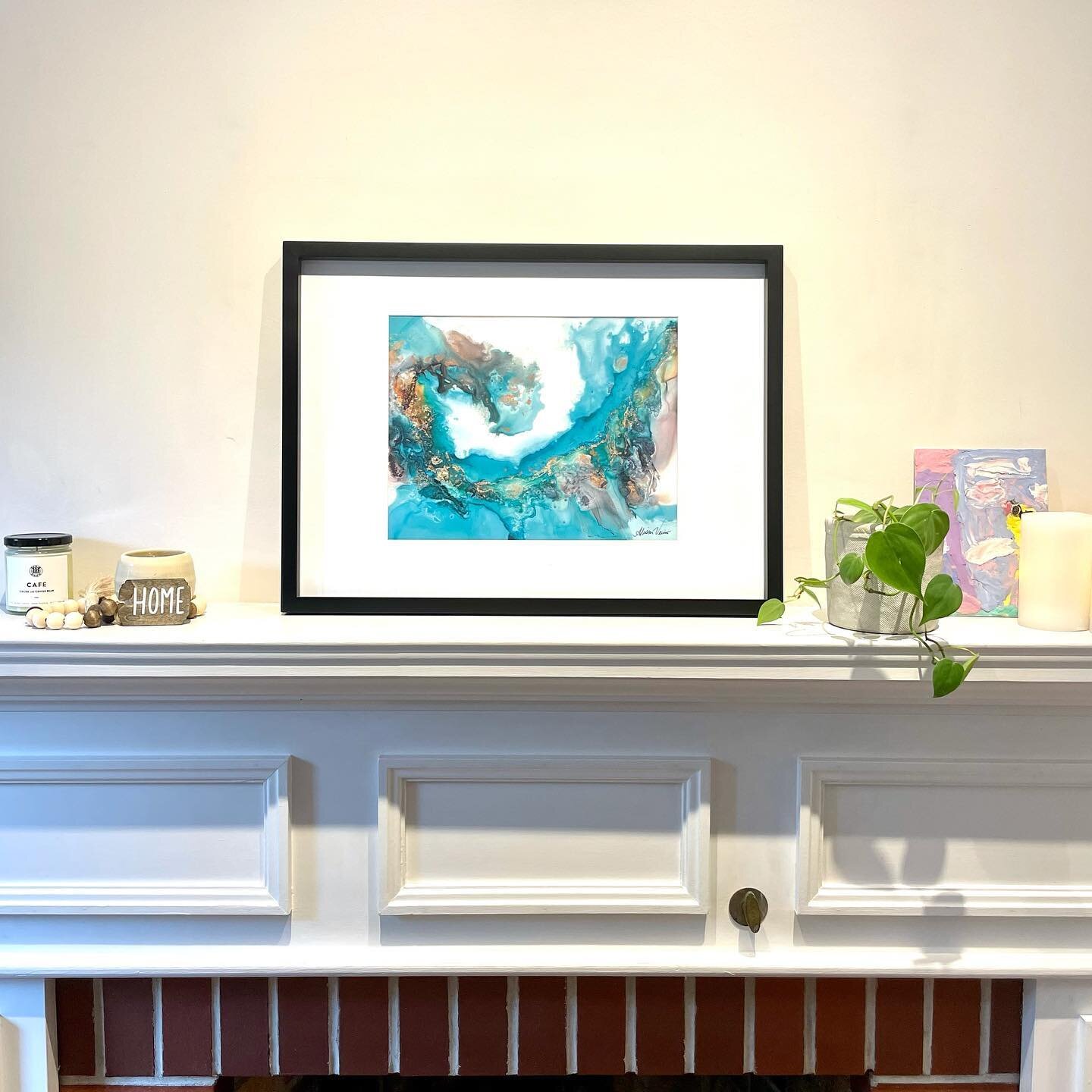 💥&rdquo;Swirling Breeze- Print now available $75💥
Update your space that&rsquo;s missing a little something TODAY 🎉So thrilled with how many details have been captured in this print.  Message me for details or questions. Love the size of this one 
