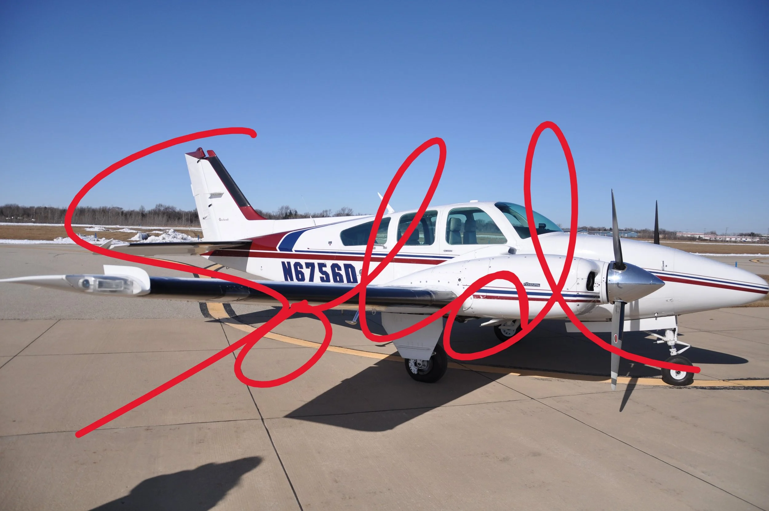1980 Beechcraft Baron E55