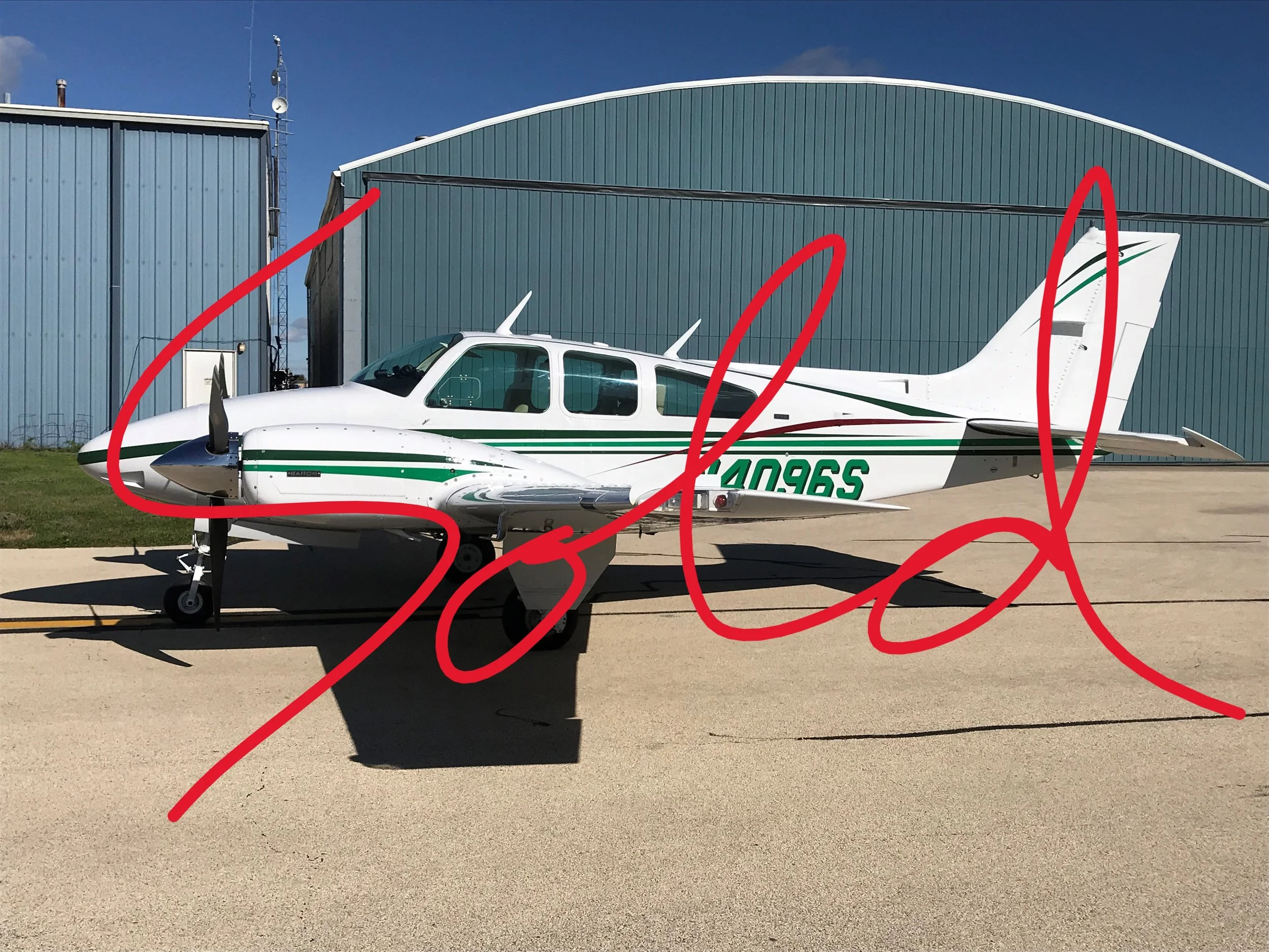 BEECHCRAFT BARON  B55