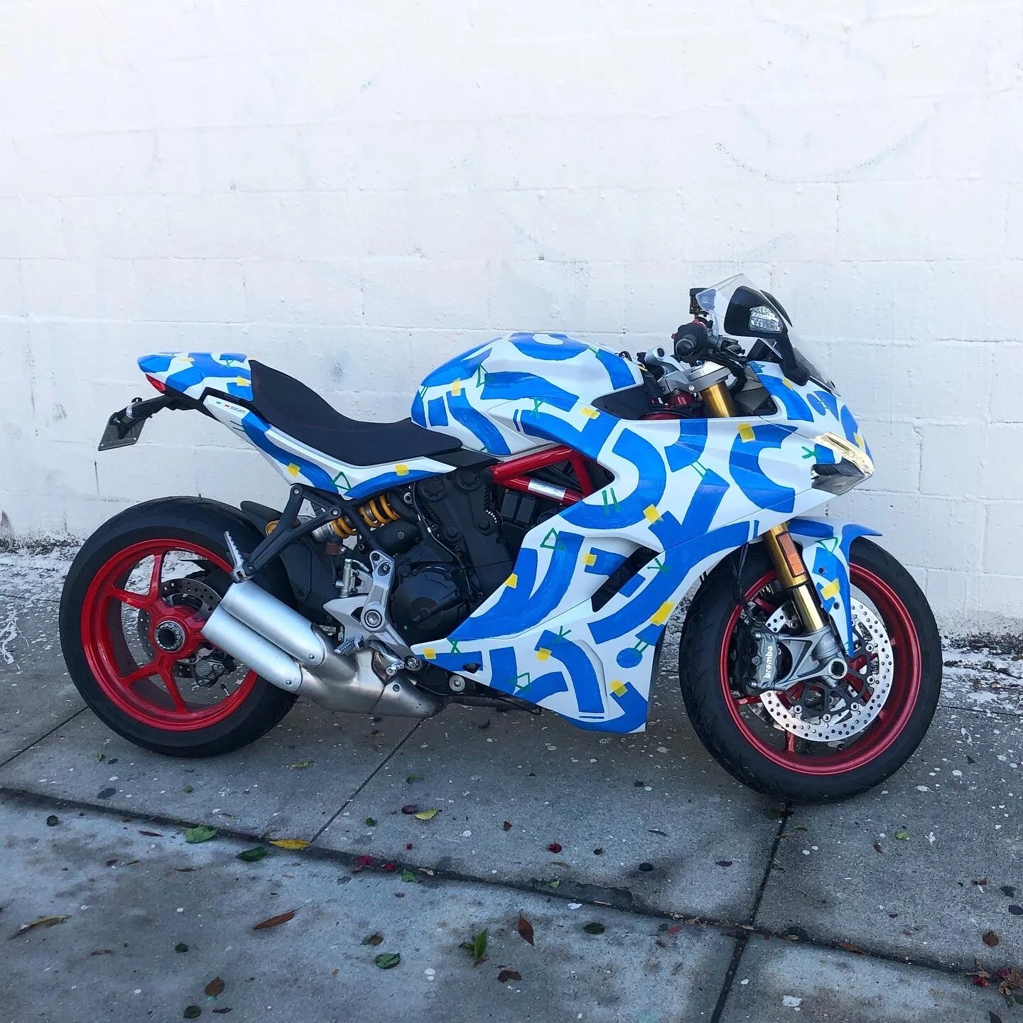 Custom Painted Ducati