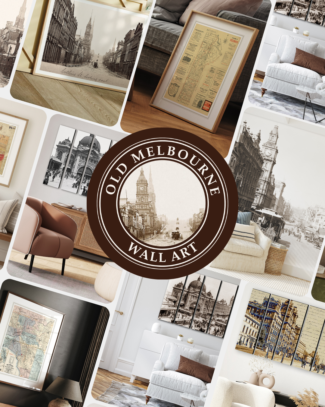 Old Melbourne Wall Art