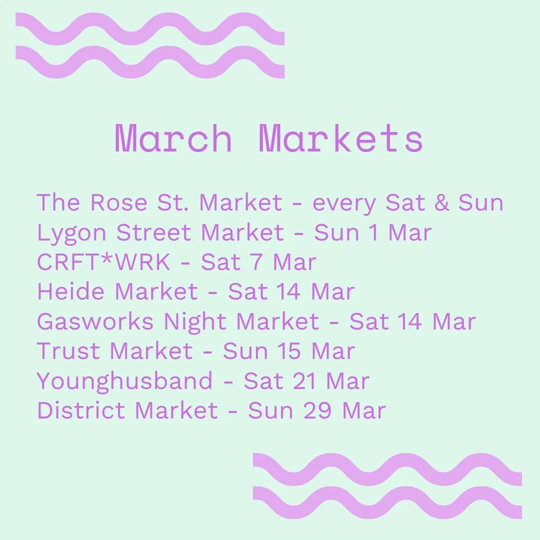 March is for those crisp mornings and golden afternoons spent finding that one thing you didn't know you needed until you saw it at one of our markets.
​We&rsquo;re officially leaning into the Autumn vibes&mdash;think cozy layers, local ceramics, and