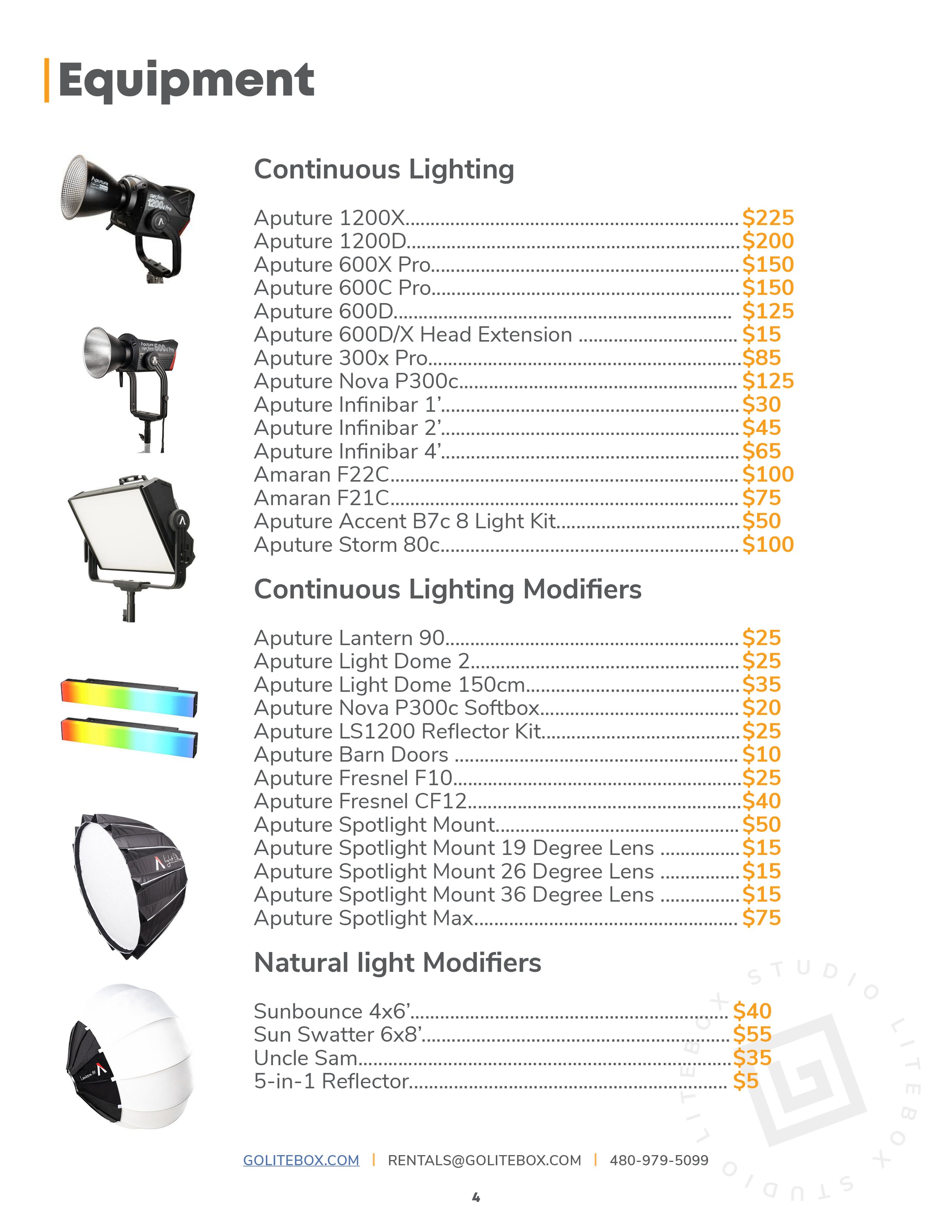 Profoto Rental Phoenix  Grip Van Rental Phoenix  Strobe Rental Phoenix