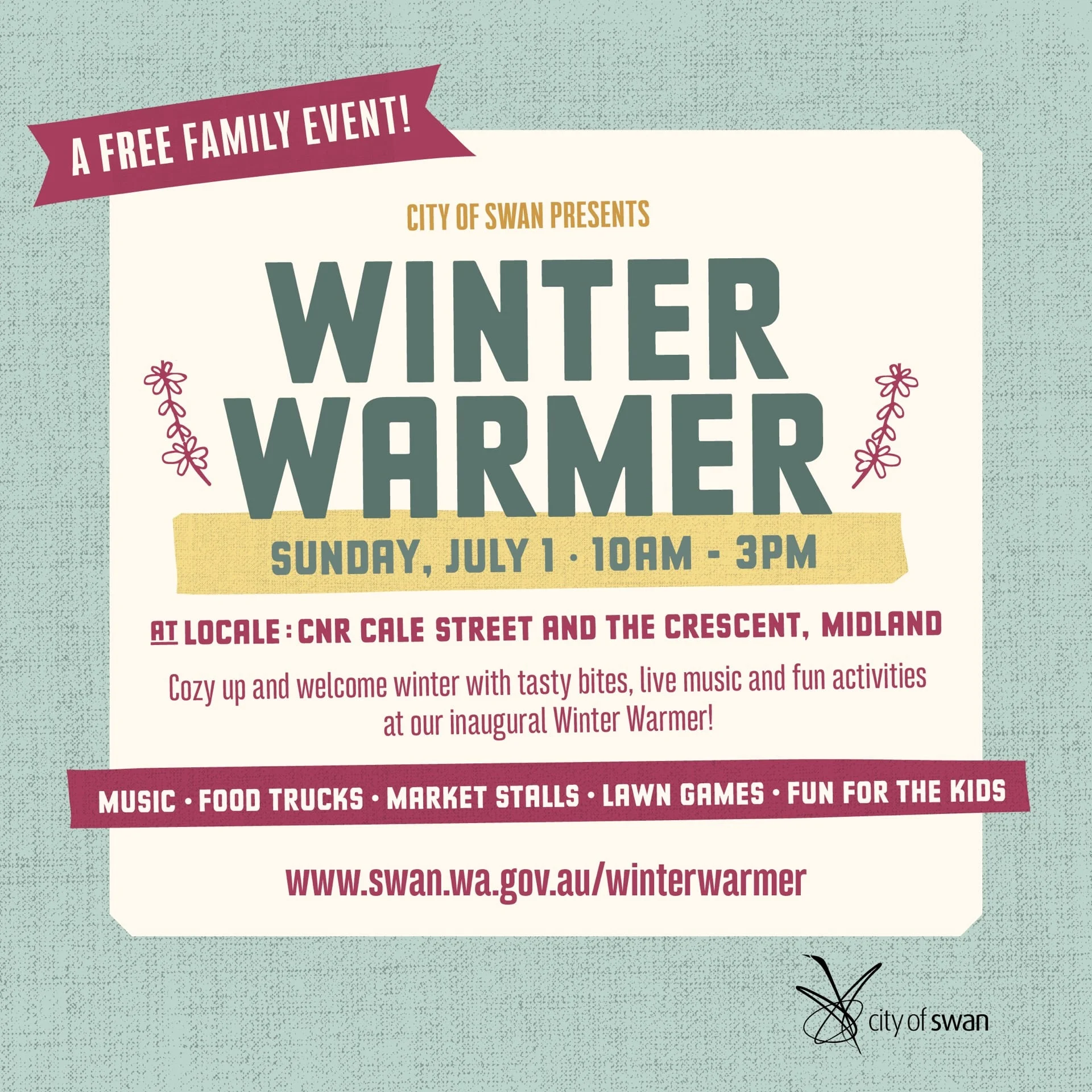 City of Swan Presents: Winter Warmer at Locale