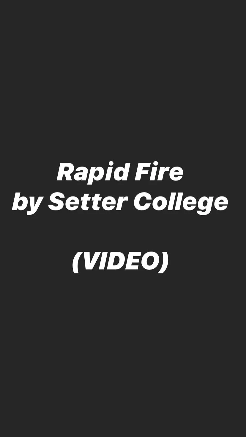 Volleyball Passing Drill: Rapid Fire by Setter College