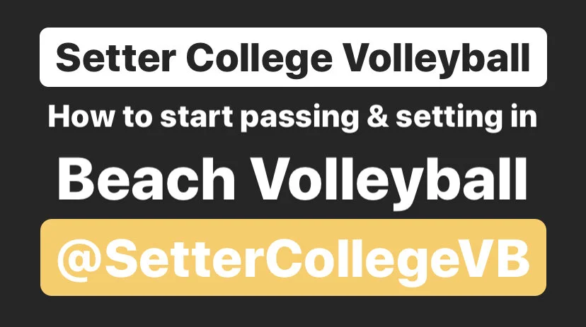 Volleyball Lesson #4 (How to Start Passing &amp; Hand Setting in Beach Volleyball)