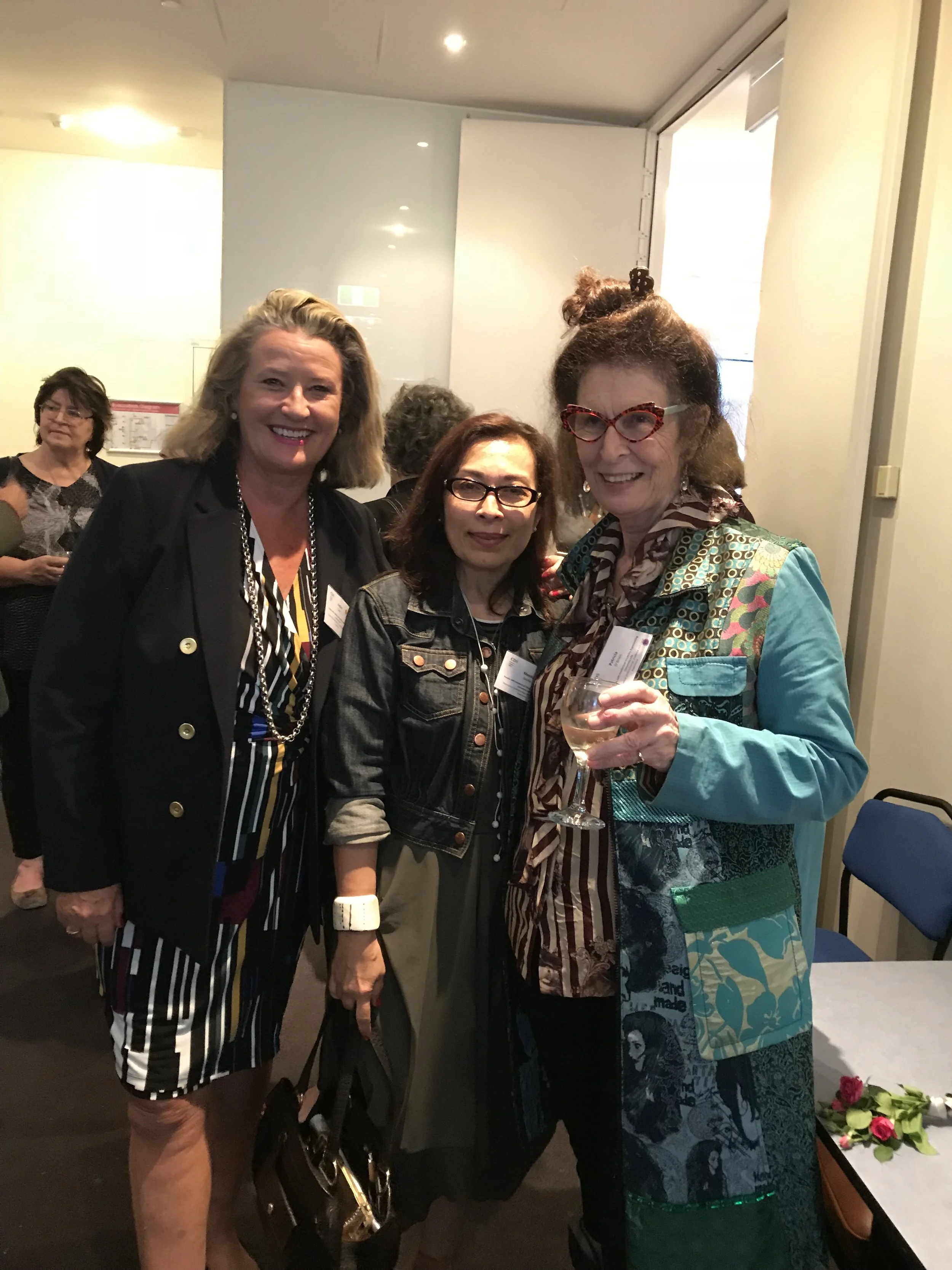 Left to right: Arahni Sont - Centro ASSIST, Meeda Jacobs - Foundation Secretary at Uni2 Beyond Foundation, Professor Patricia O’Brien - Executive Director of CDS - Professor of Disability Studies