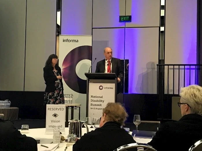 Figure 4 Steven Davison, NSW Ministry of Health and Kathryn Whitfield, DHHS Victoria