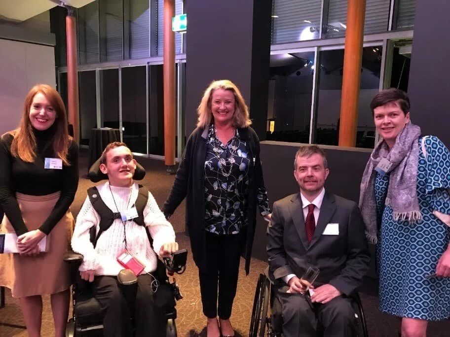 Figure 1 Tamara Searant, Jack Kelly, Arahni Sont, Ben Gauntlett, Rachel Spencer