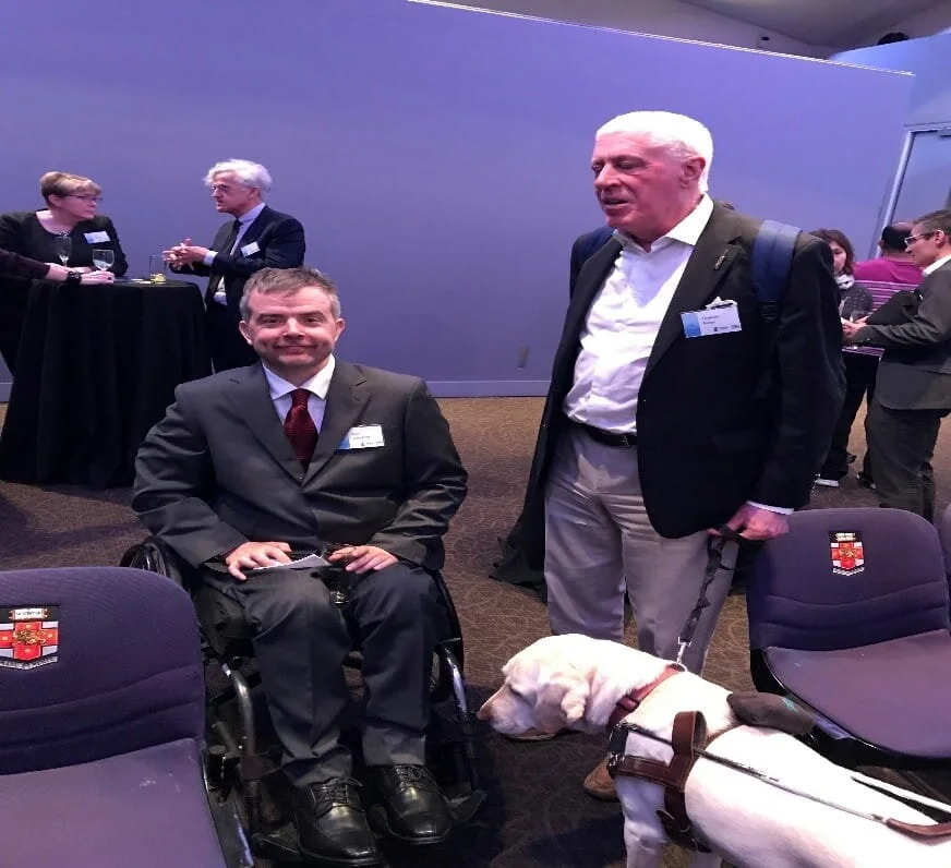 Figure 3 Ben Gauntlett and Graeme Innes