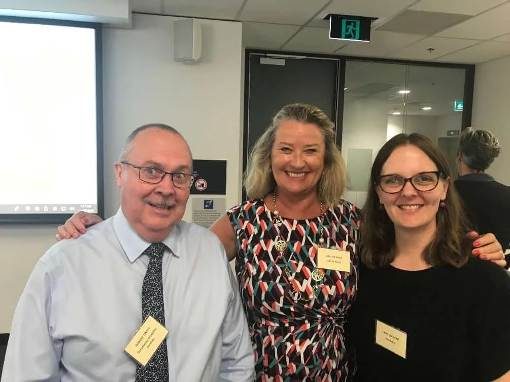 Figure 4 Robert Tinsey, Greystanes, Arahni Sont, Centro ASSIST and Libby Golland, Bendelta