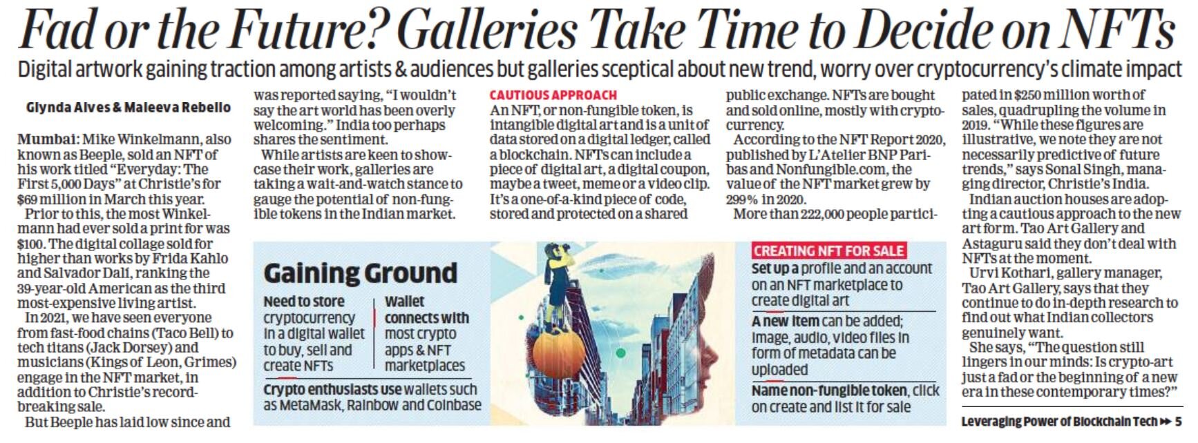Future of NFTs - The Economic Times