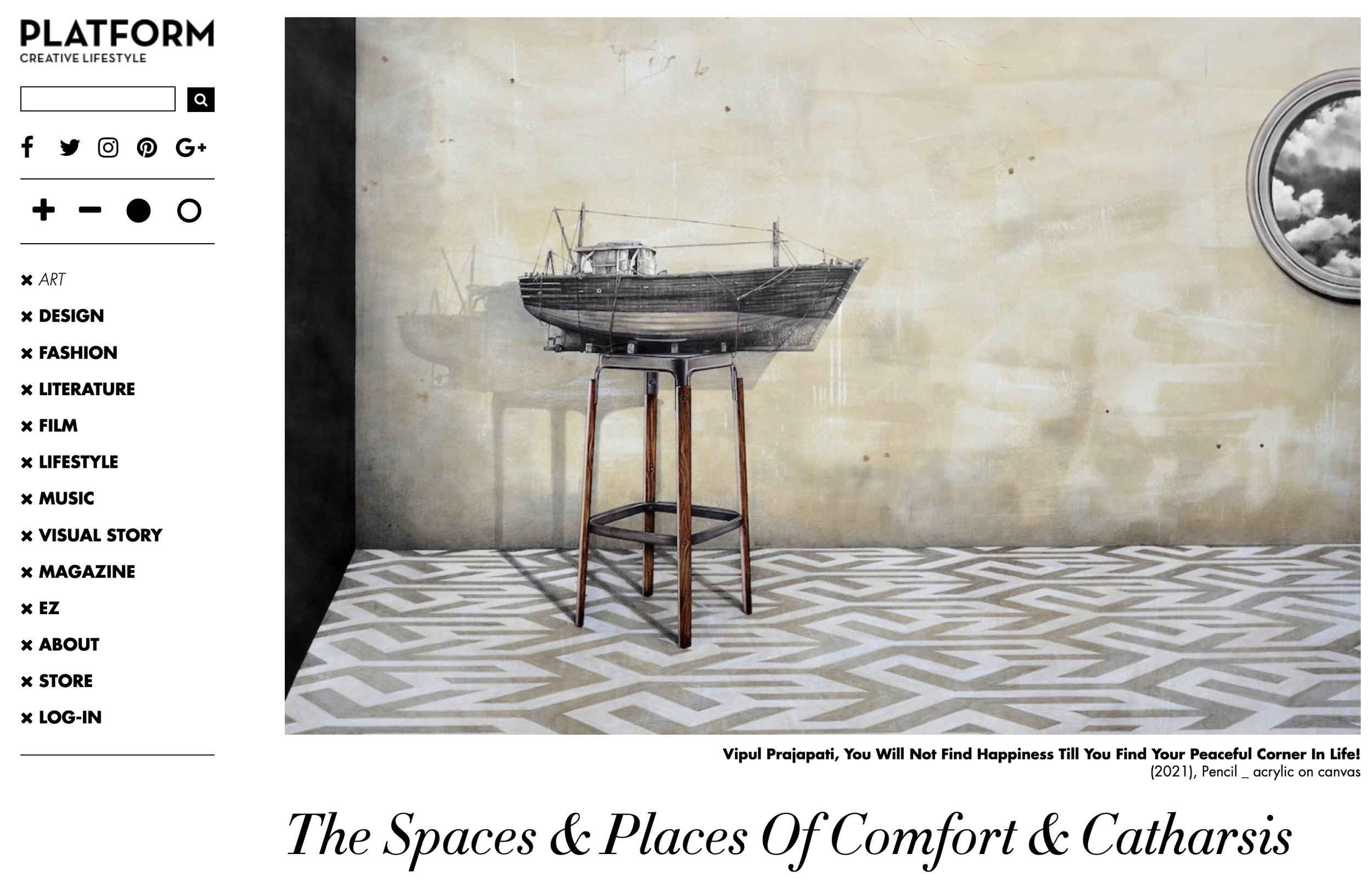 The Spaces &amp; Places of Comfort &amp; Catharsis - Platform Magazine