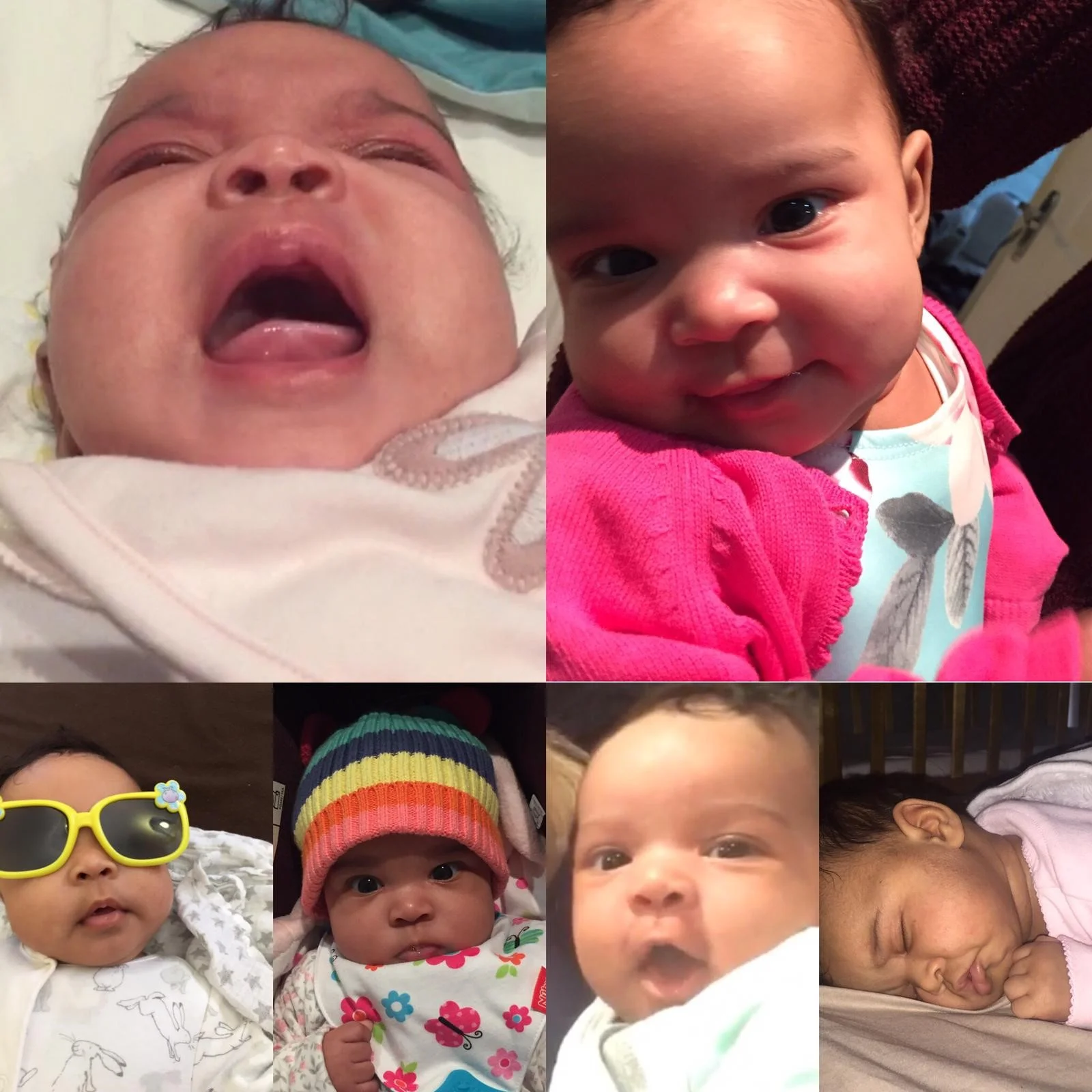 Babies are unpredictable - so many emotions!