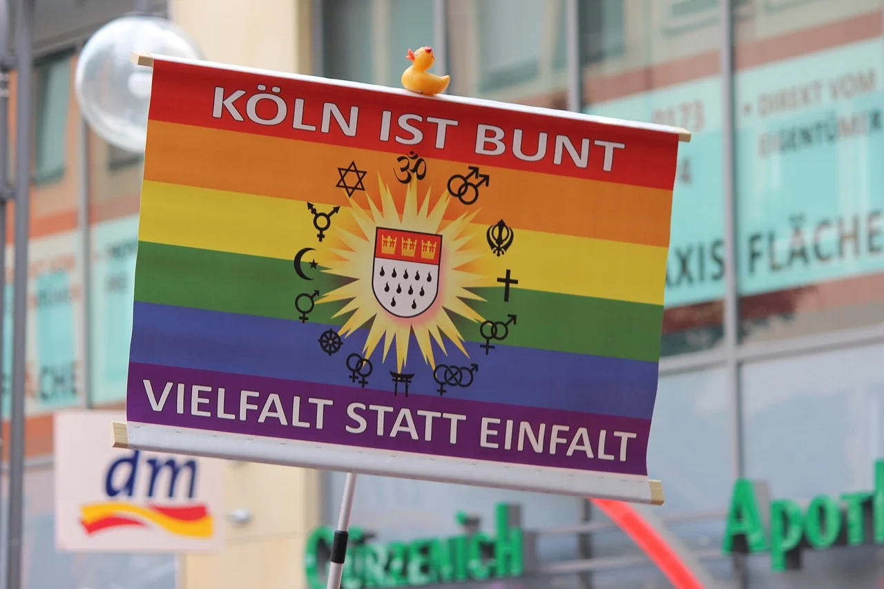 CSD-Parade in Köln.