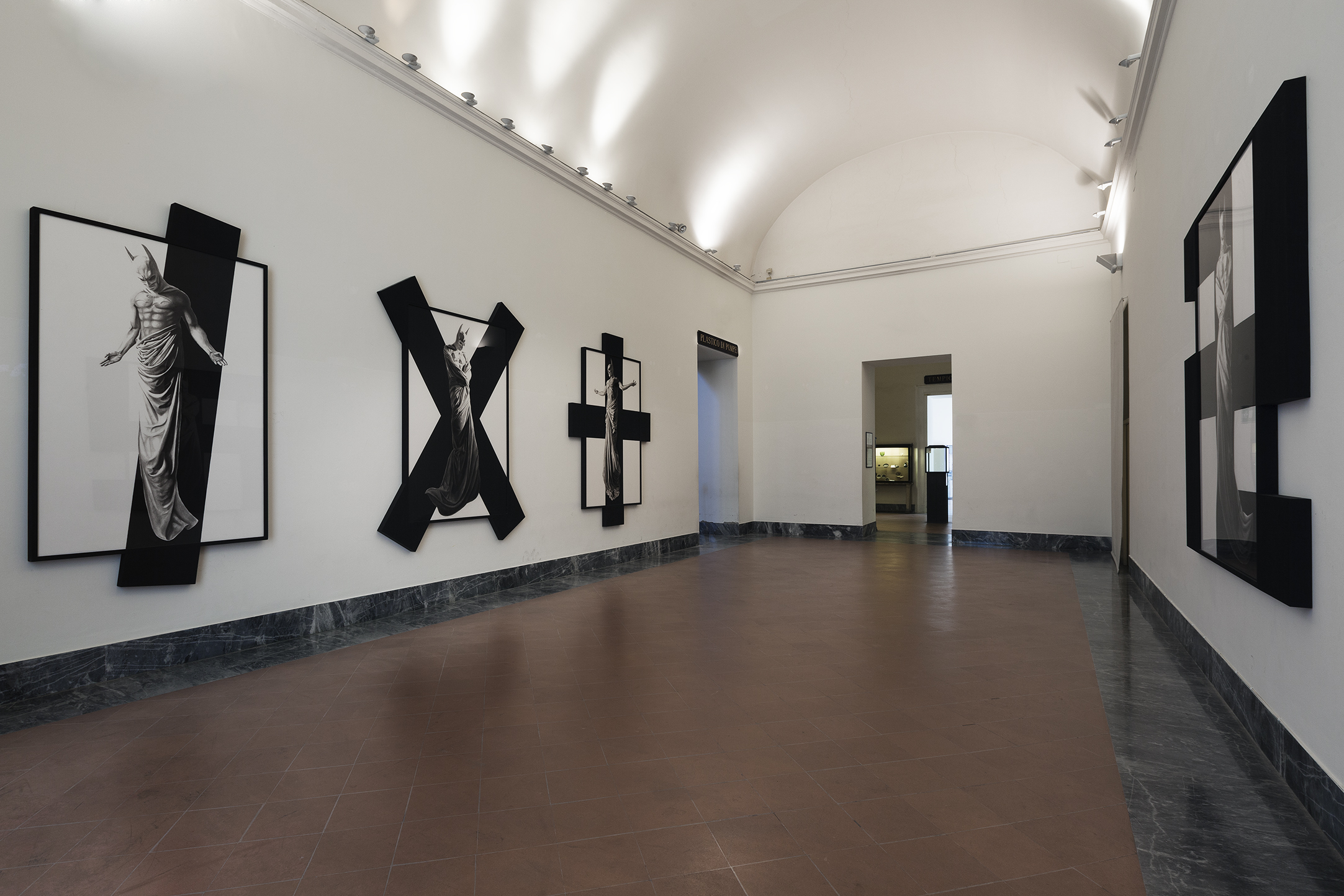    In Excelsis , 2011 . MANN - Museo Archeologico Nazionale di Napoli, Naples 2016. Installation view. Photo: Claudio Abate 