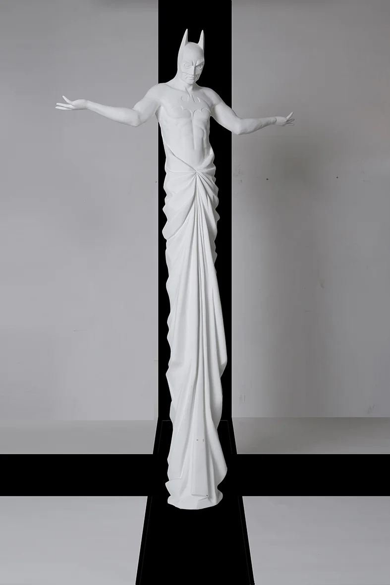 IN EXCELSIS 1 , 2013 . Fiberglass, 300x170x45 cm. Photo: Studio Adrian Tranquilli