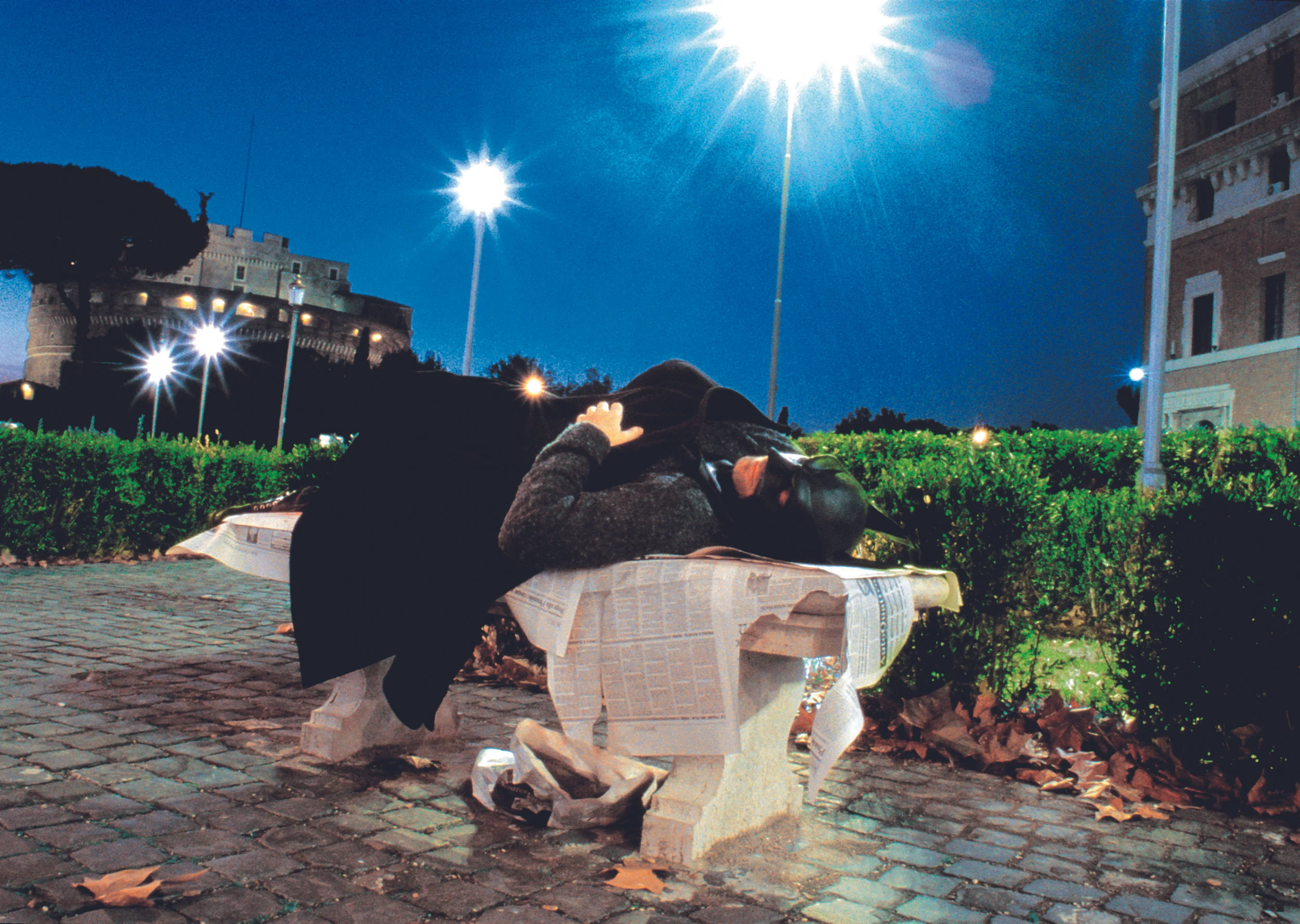 KNOW YOURSELF 2 , Rome 2002. Print on fine art paper, 90x125 cm