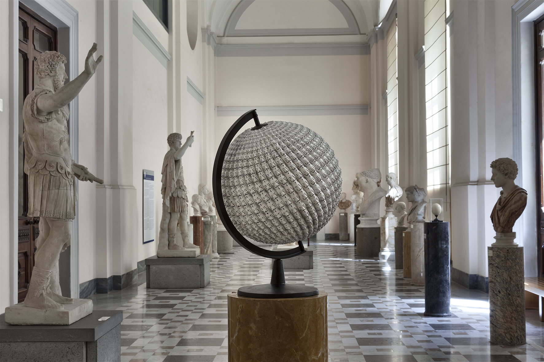    After the West , 2016 . MANN – Museo Archeologico Nazionale di Napoli, Naples 2016. Installation view. Photo: Claudio Abate 