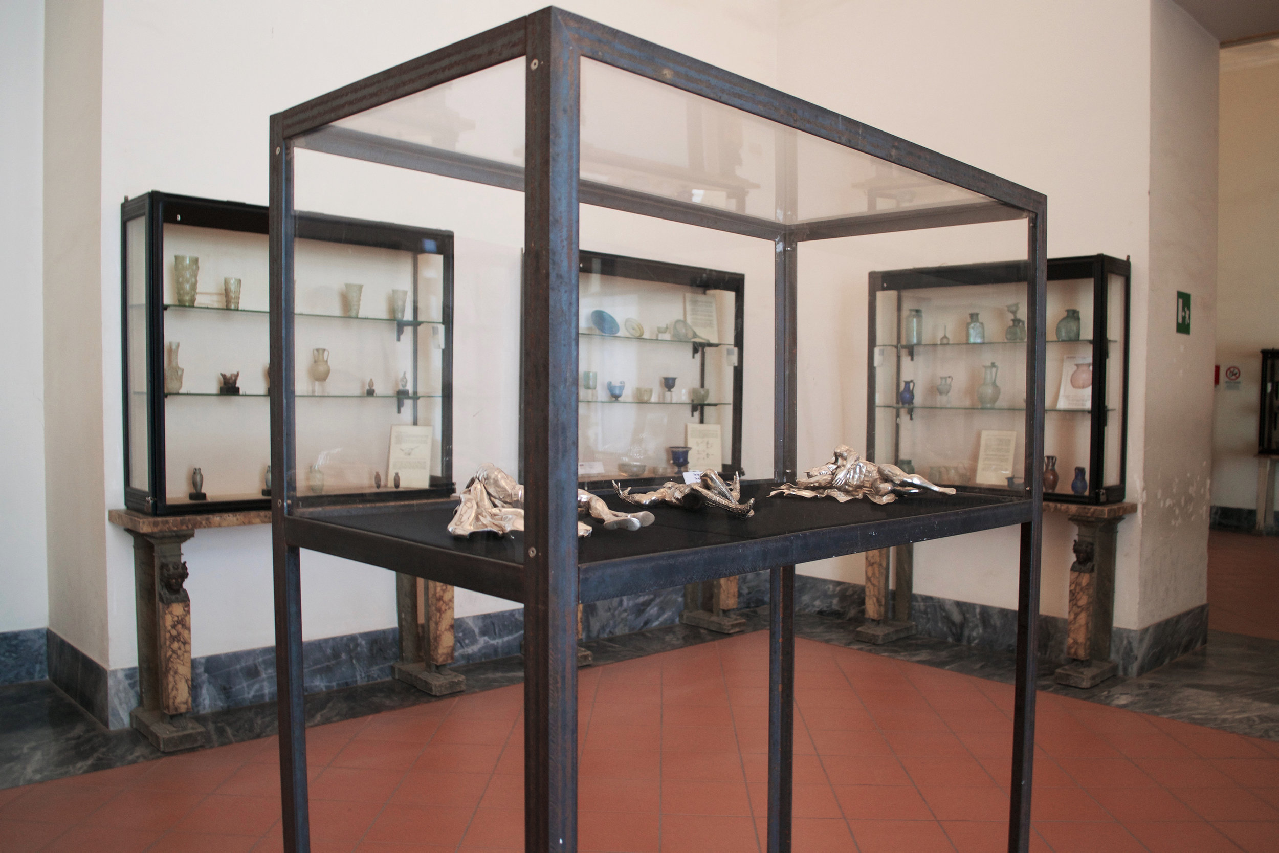    The Age of Chance , 2005 . MANN - Museo Archeologico Nazionale di Napoli, Naples 2016. Installation view. Photo: Studio Adrian Tranquilli 