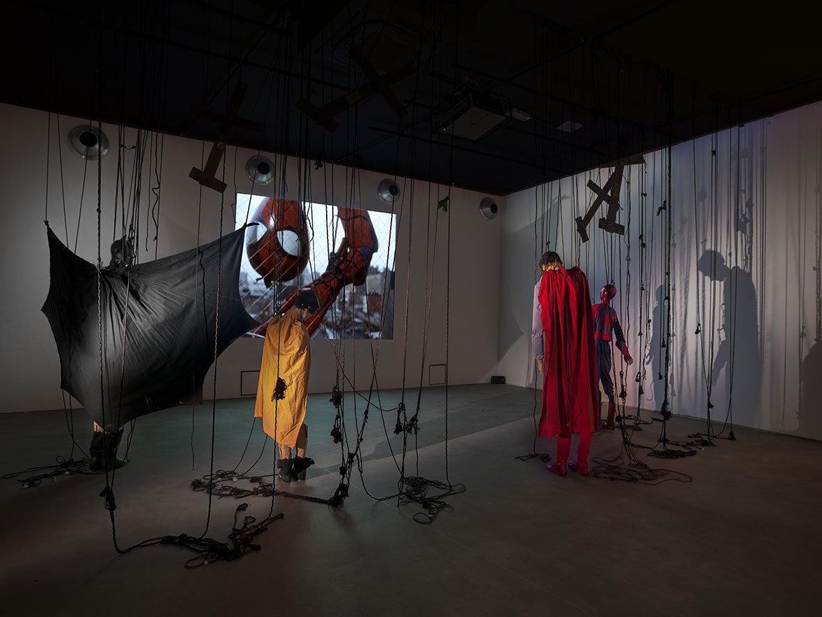    These Imaginary Boys  2004. Auditorium Parco della Musica, Rome 2021. Installation view. Photo: Sergio Vecia.  