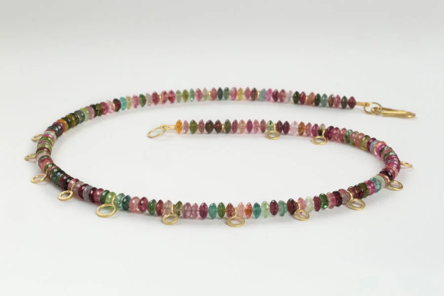 Tourmalines, 18ct gold