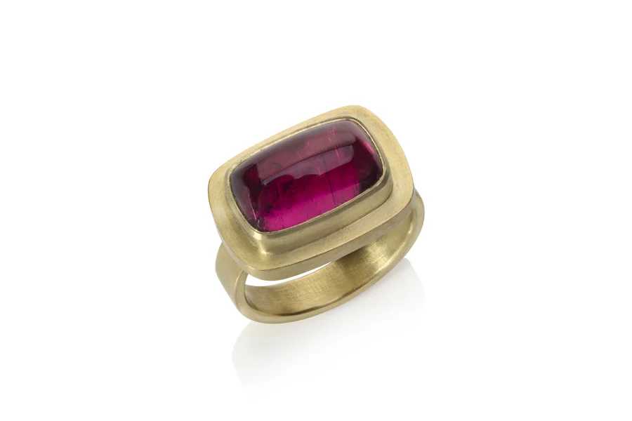 Rubellite, 18ct gold