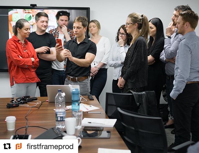 #Repost Great video training session yesterday with @firstframeprod - We strongly recommend you speak to Ryan and his team if you need any help or tips@on how to shoot great video content
・・・
The change I see in 1 hour on our Smartphone Video Worksho