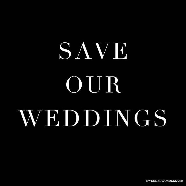 #Repost @weddedwonderland
&bull; &bull; &bull; &bull; &bull; &bull;
On behalf of all our Couples and Industry Peers who have reached out to us, we are requesting CLARITY on whether Weddings will play out (with over 100 guests in particular) in 2020. 