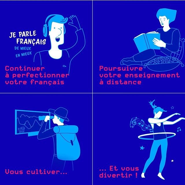Looking for things to do while you practice proper #socialdistancing?  #Cultureth&egrave;que, the digital #French library, has films, books, music, comics, language learning and lots more. Free online access until May!

Sign up: http://culturetheque.