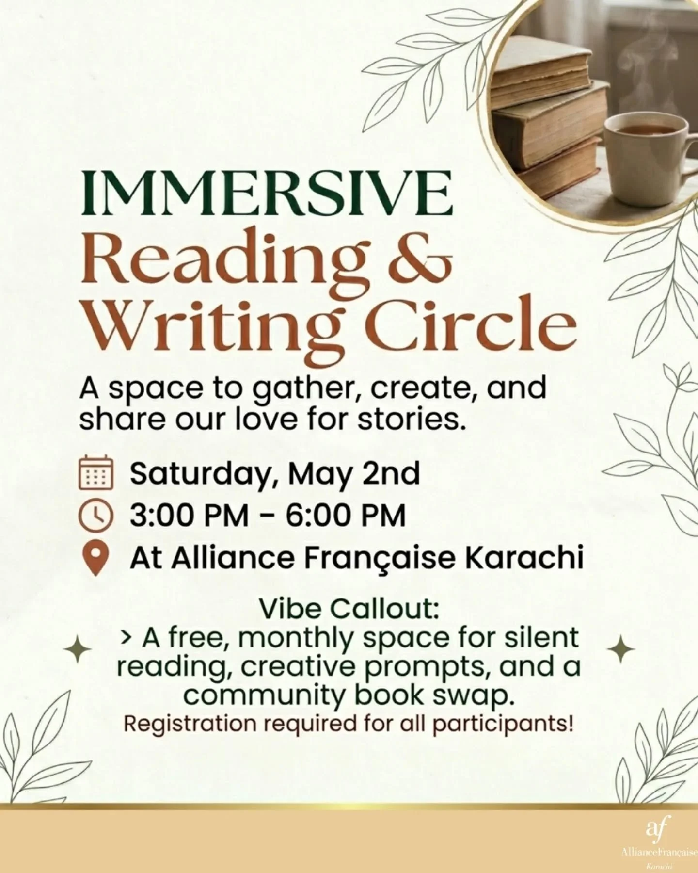 Slow down with us. 📖✨

Immersive is a soft space for readers and writers to find their tribe. Whether you&rsquo;re here to get lost in a new book or finally put pen to paper, this circle is about connection, intimacy, and the simple joy of shared st