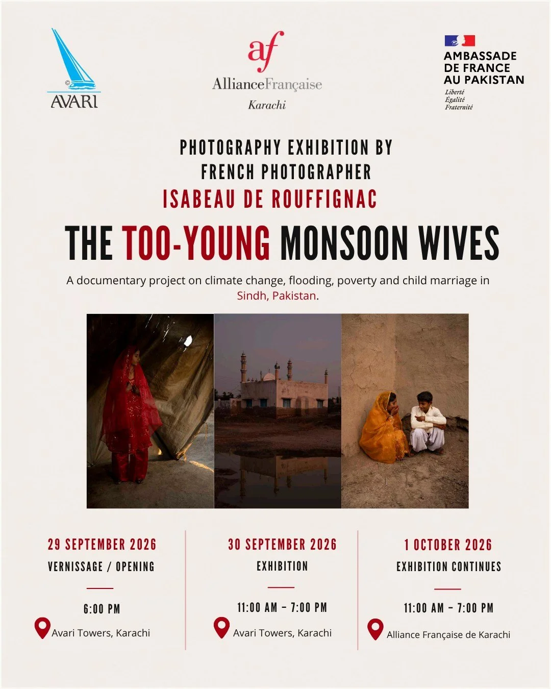 Some stories cannot be told in words alone.

The Too-Young Monsoon Wives, a documentary photography series by French photographer Isabeau de Rouffignac (isabeau_de_rouffignac), explores the lives of young girls in Sindh, Pakistan, where climate chang