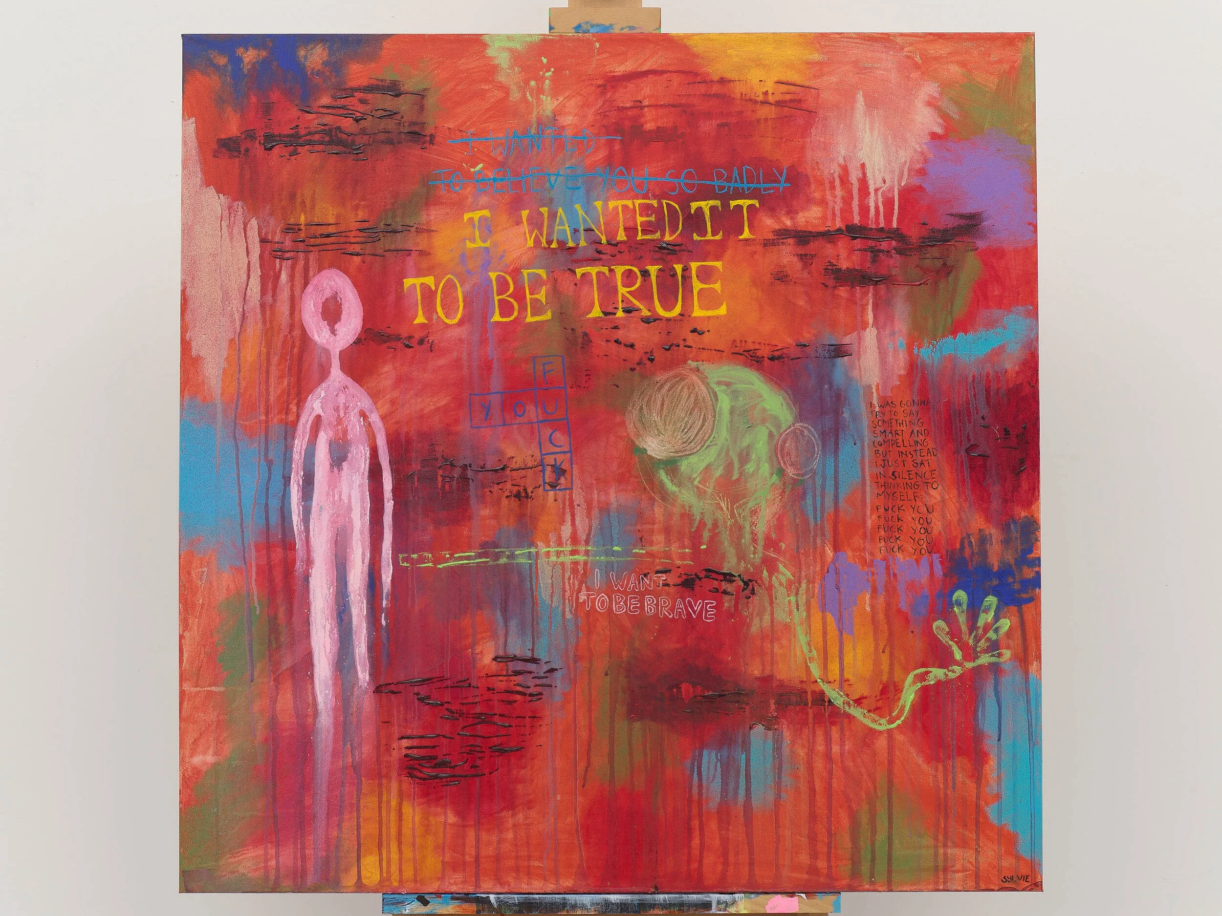  2022. Acrylic on canvas. 36”x36” 