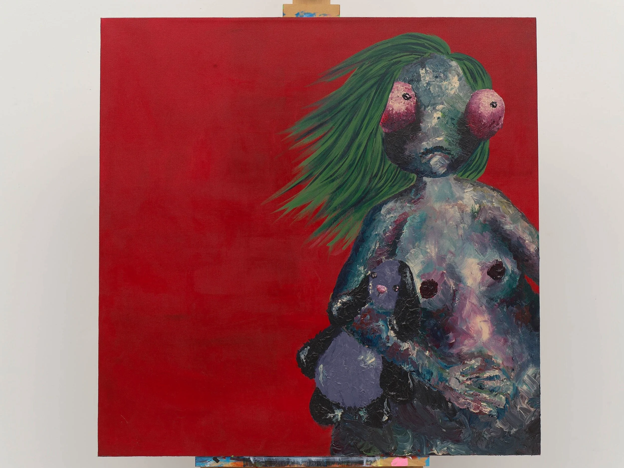 2021. Acrylic on canvas. 36”x36”. 
