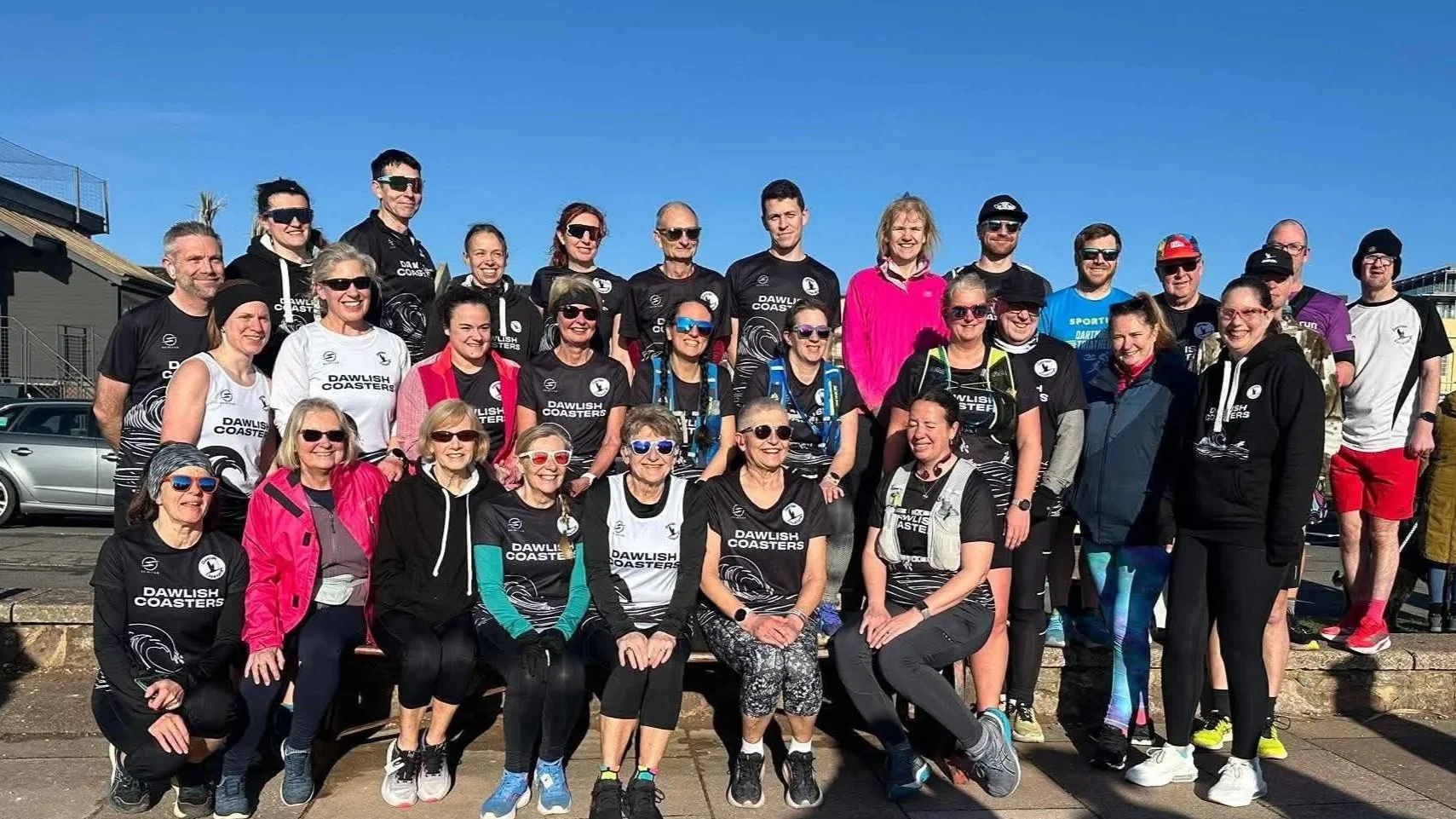 Our previous 0-5k runners after completing their 5k graduation parkrun