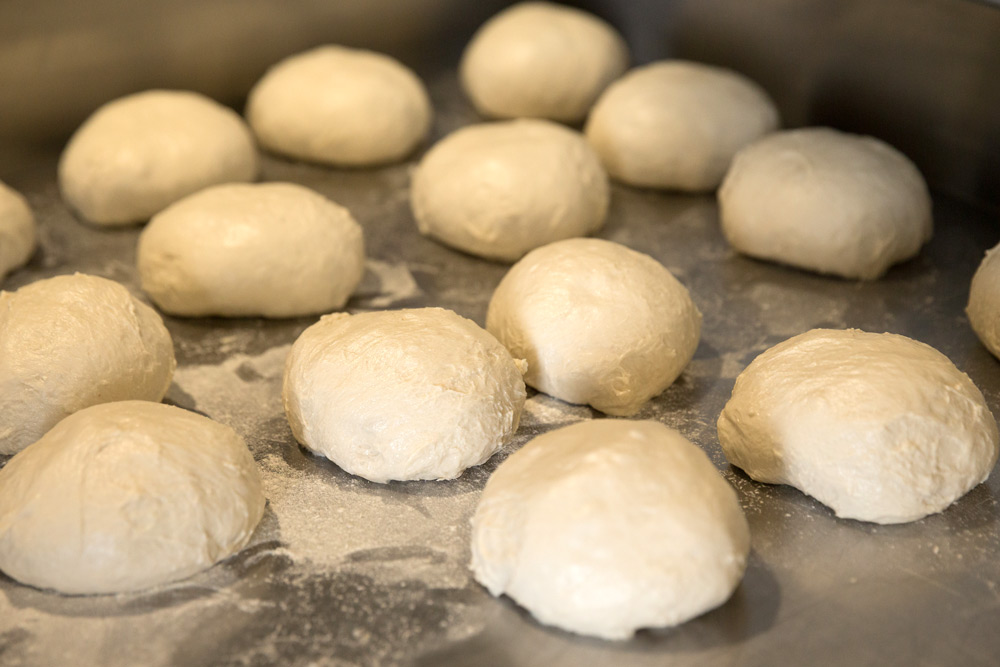 Pi Pizza Dublin, dough for pizza resting before heading to the Woodfried pizza oven