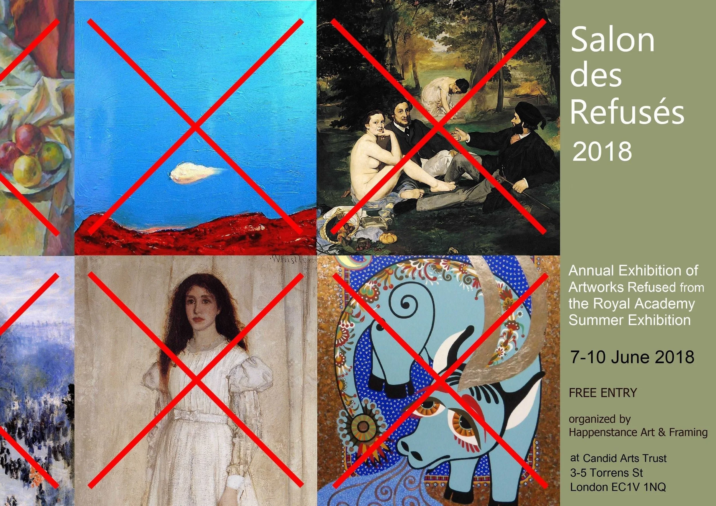 Salon Des Refusé 2018 | Leigh Gallery Represented – An Open Invitation