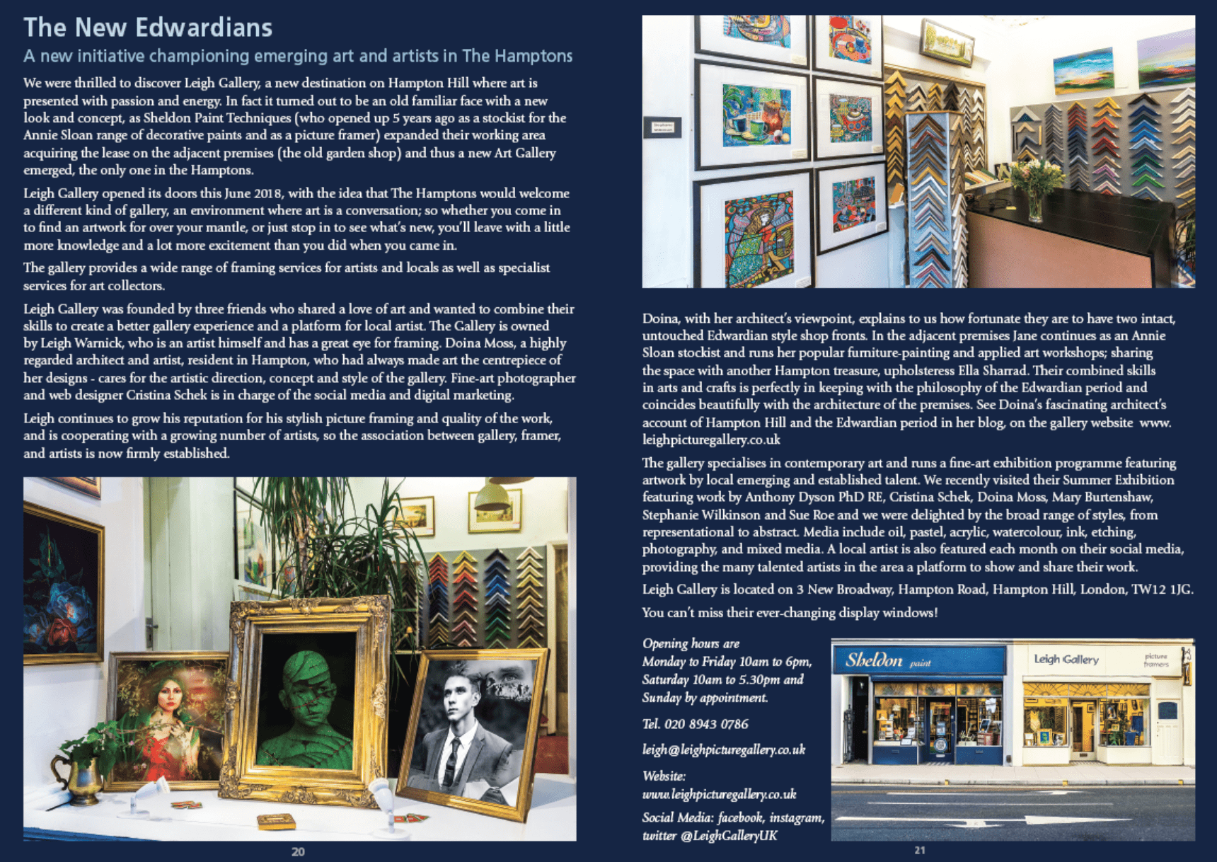 Hampton Magazine Feature | The New Edwardians: A New Initiative Championing Emerging Art and Artists in The Hamptons