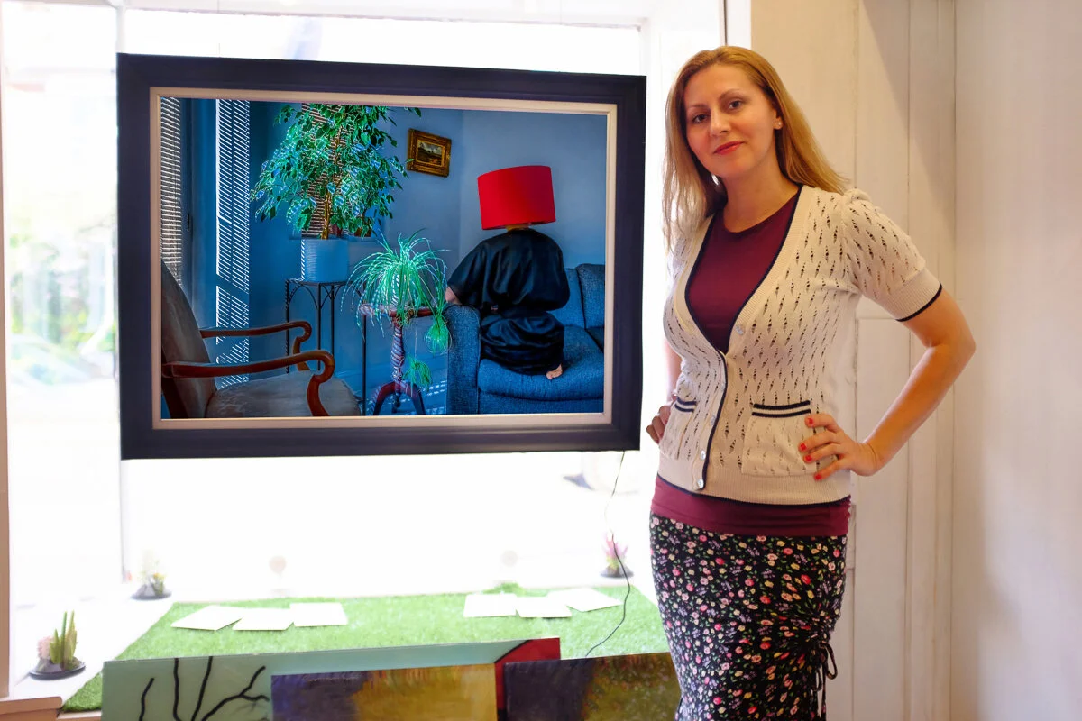 Artist Spotlight: Cristina Schek | ‘Florence Lightingale’ A Tribute To ‘The Lady With The Lamp’ - Lightbox