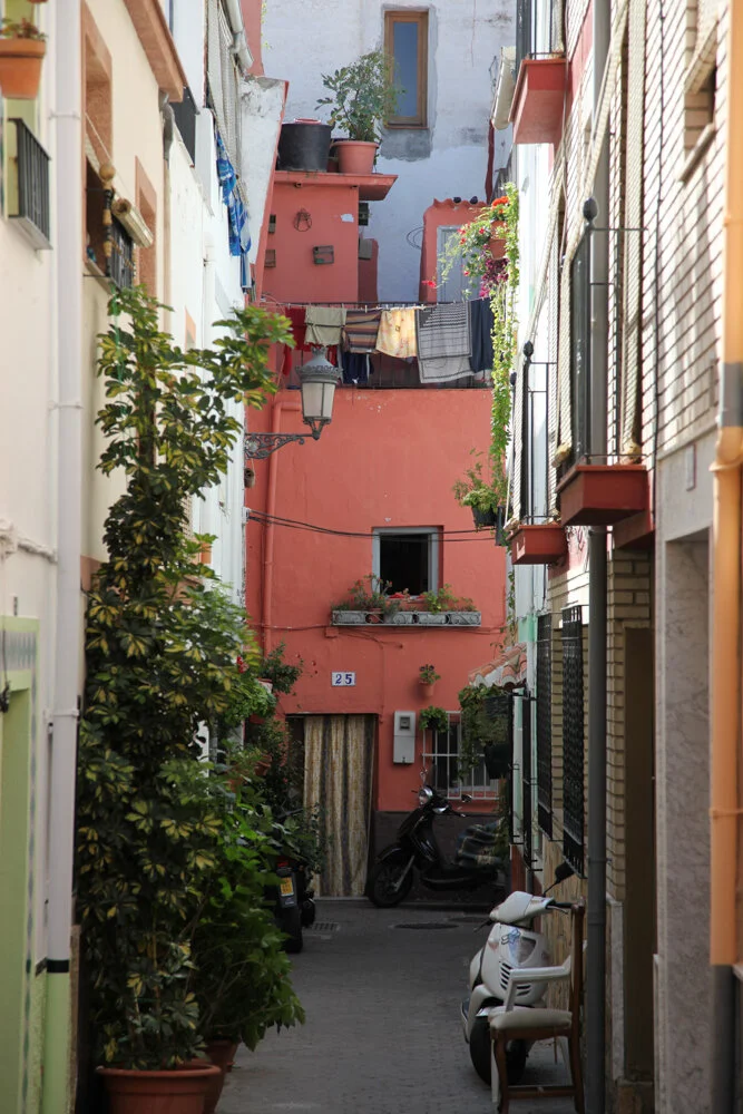 Spanish Townscape 2 by Vanessa Warnick.jpg