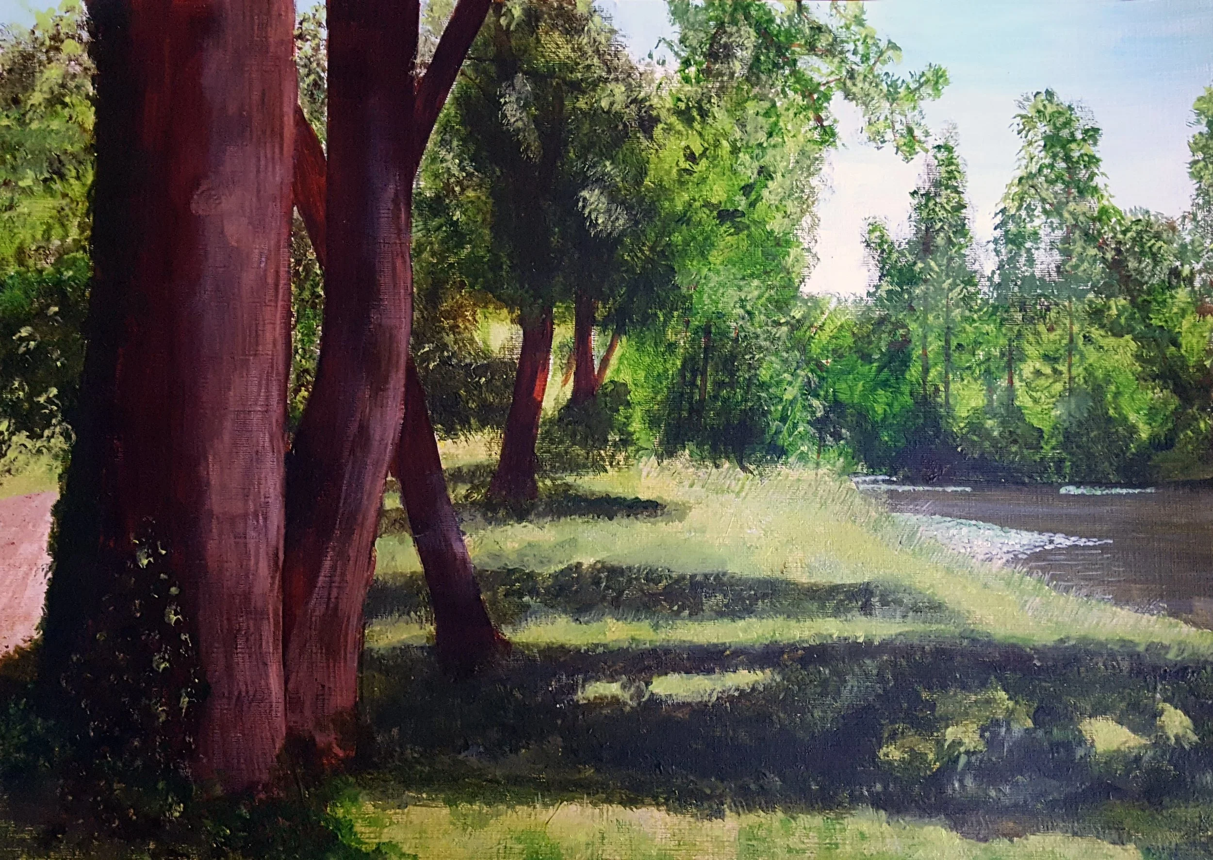 'On the Banks of the River Yonne'