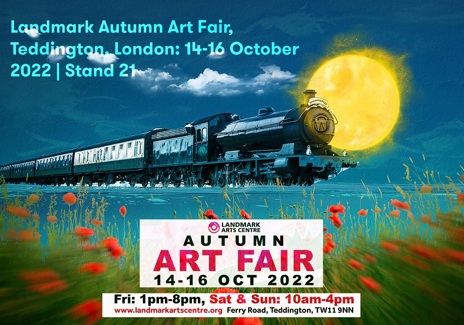 Landmark Autumn Art Fair, Teddington, London: 14-16 October 2022 | Stand 21