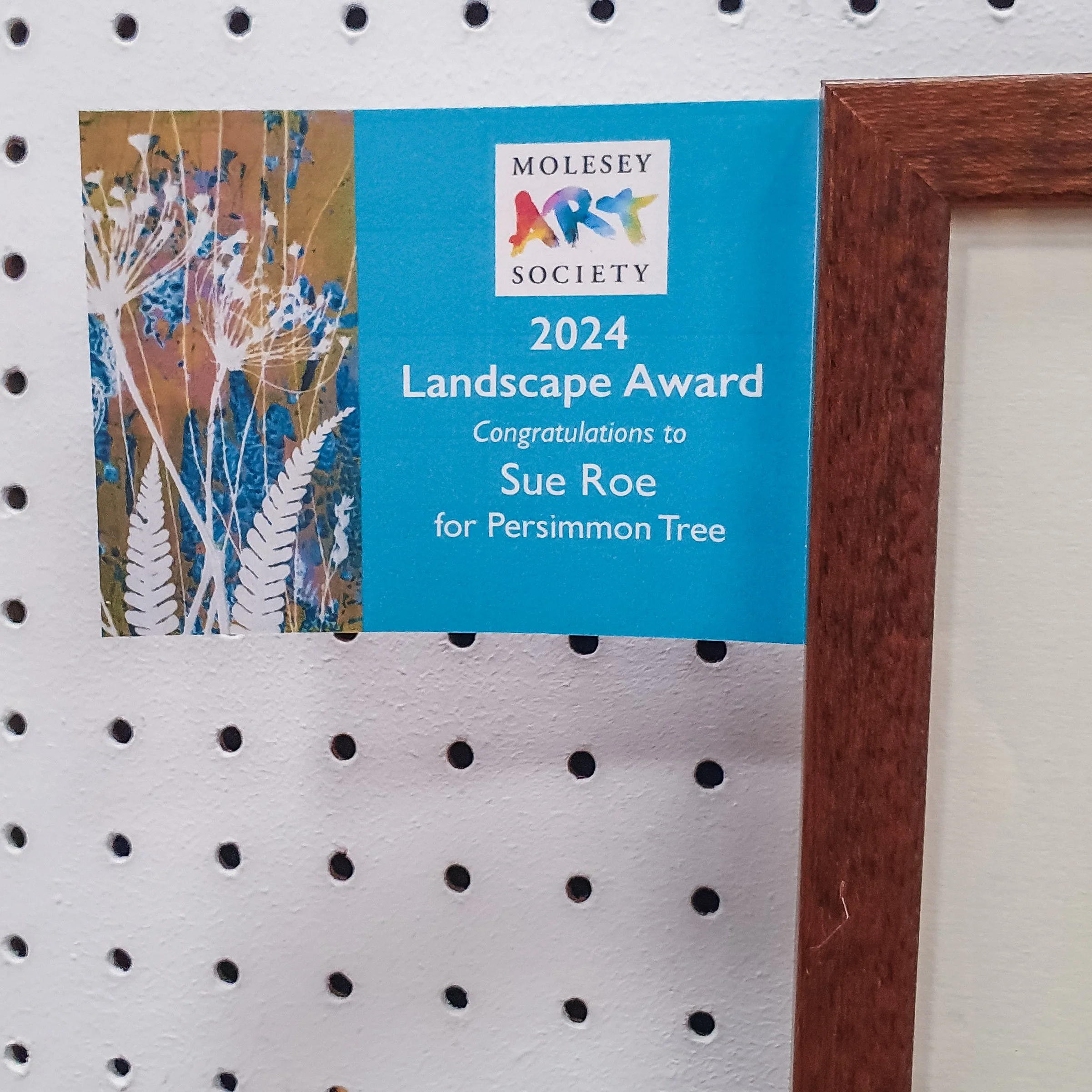 Sue Roe, Leigh Warnick and Cristina Schek Awarded at the Molesey Art ...