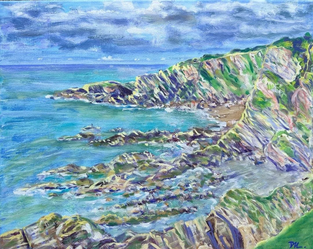 Doina Moss - Devon Cliffs.jpeg
