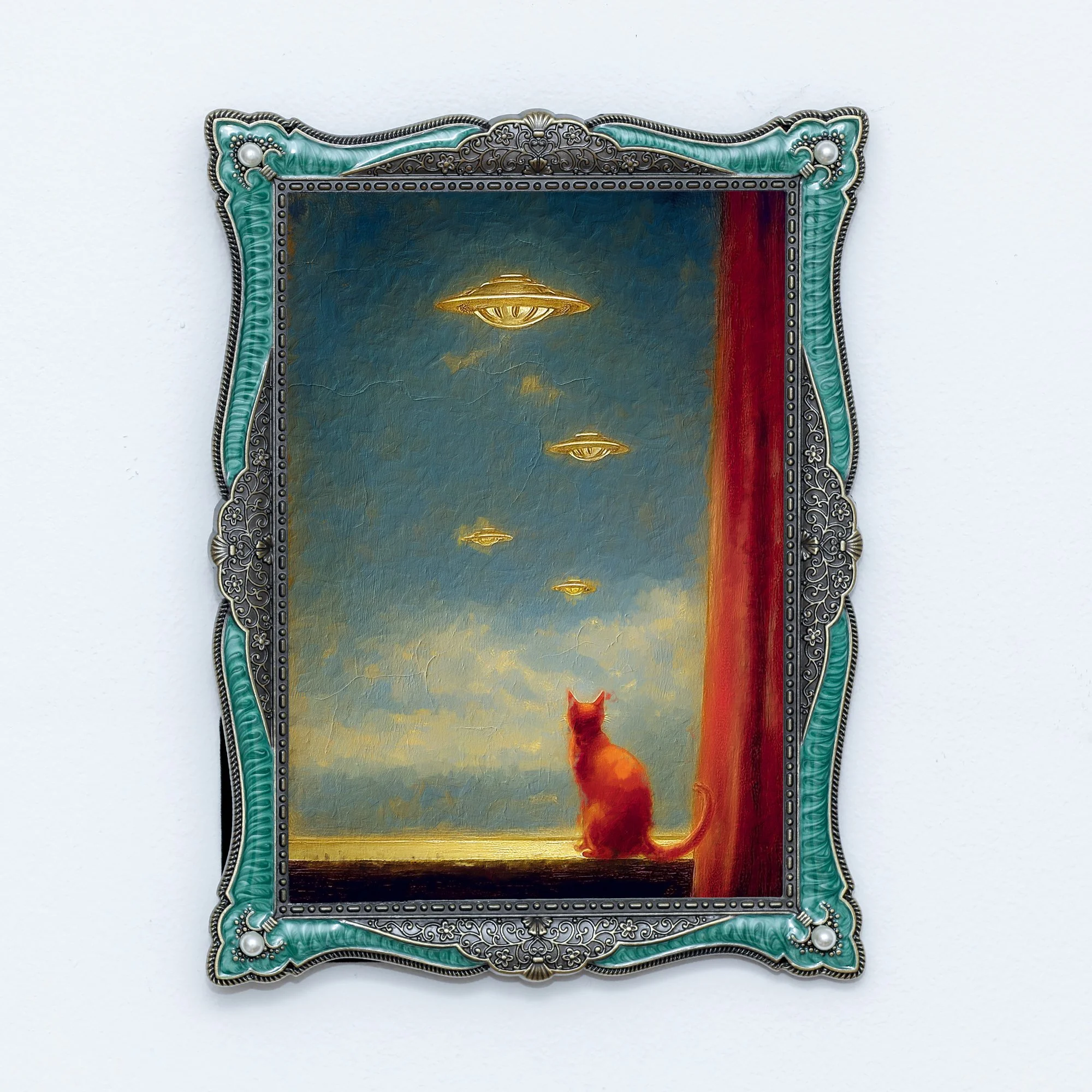 The Importance of Expecting Visitors, Kindred Spirits Series, 2026, Cristina Schek (framed).jpg