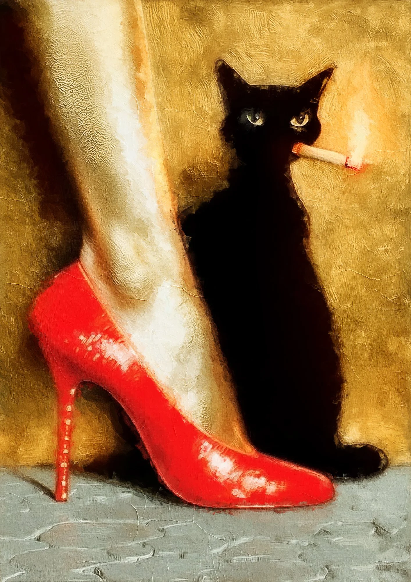 The Importance of a Certain Satisfaction, Kindred Spirits Series, 2026, Cristina Schek.jpg