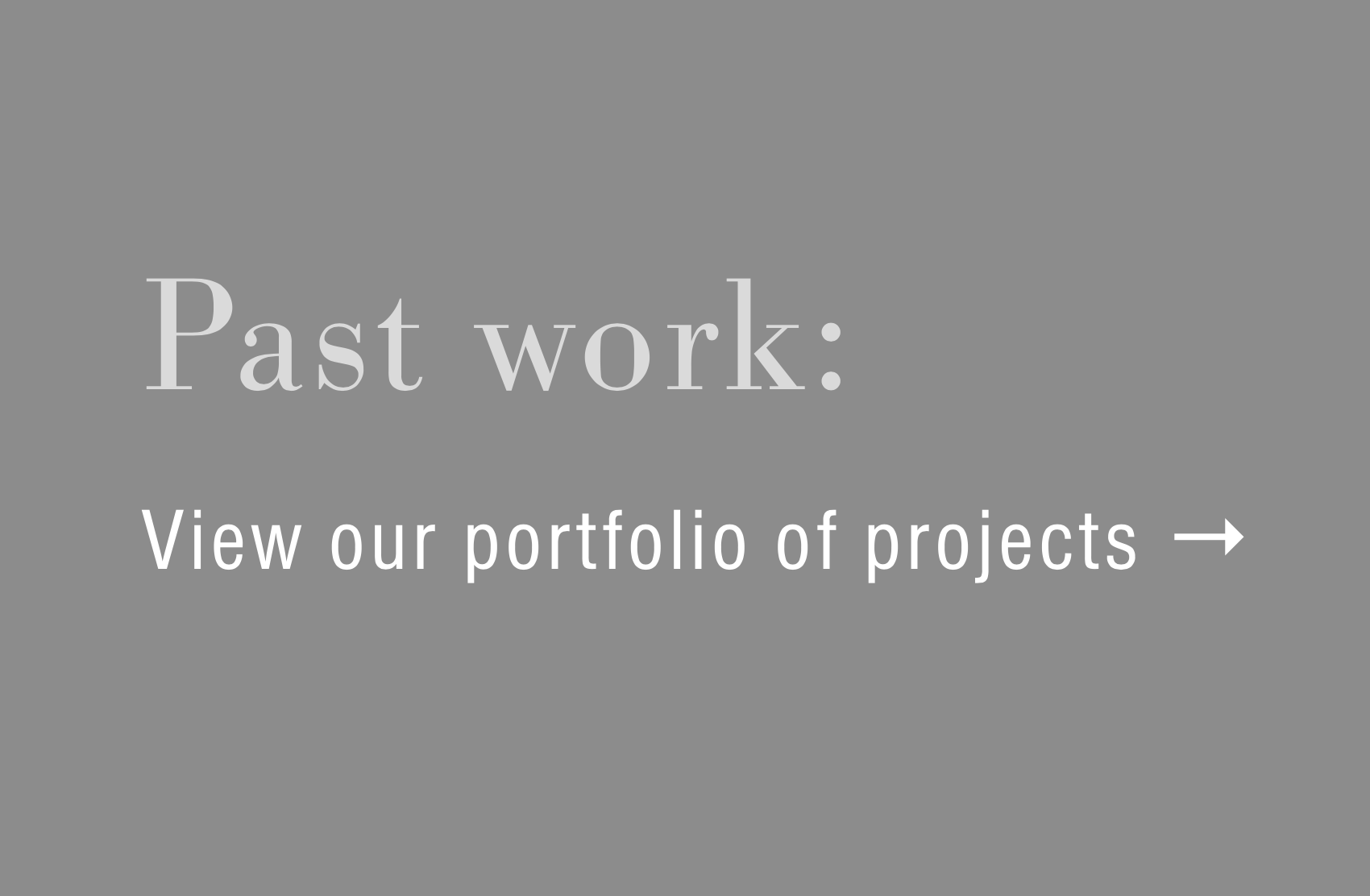 Past work