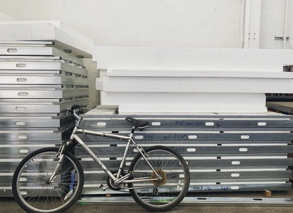 scenes from our mnmMOD factory in Vernon, California